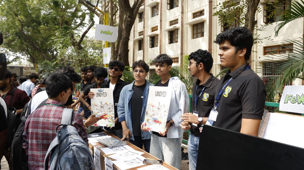Student stall at the venue